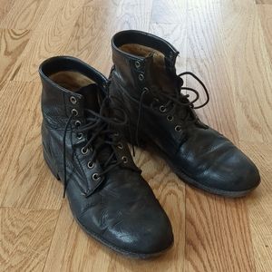 Black Frye boots